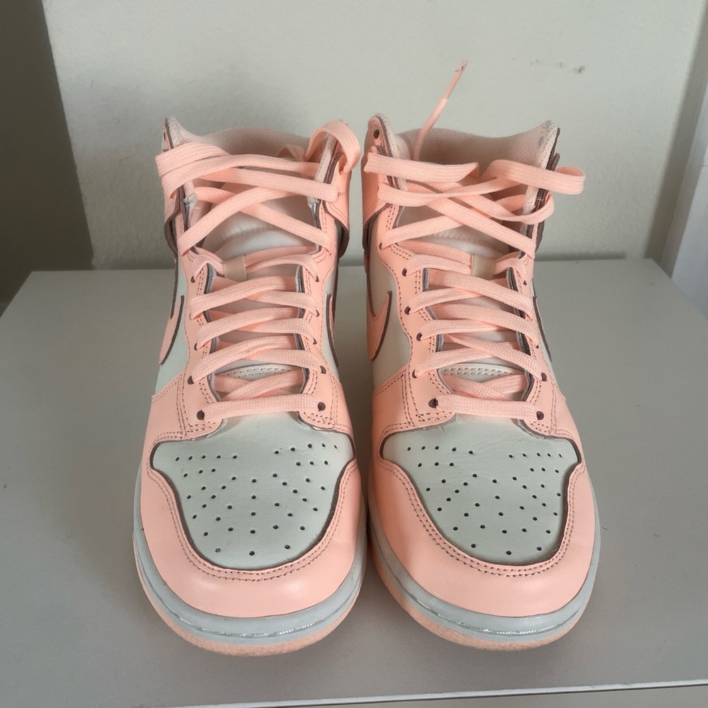 Nike Athletic Shoes in Peach and Cream